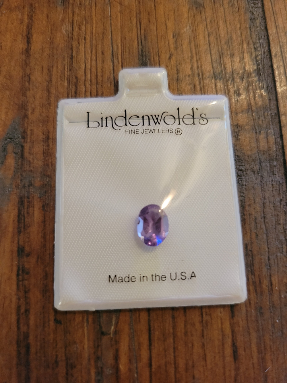 Lindenwold's Oval Cut Amethyst Gemstone